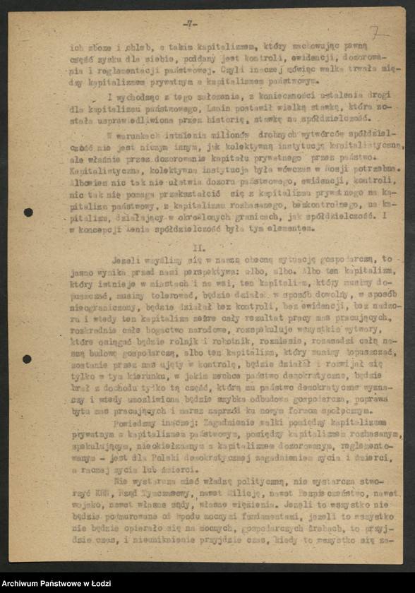 Obraz 8 z jednostki "Przemówienia tow. Hilarego Minca - Ministra Przemysłu"
