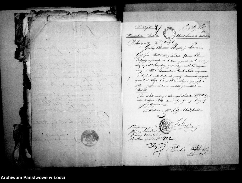 Obraz 16 z jednostki "Akta tyczące się świadectw przesiedleńczych"