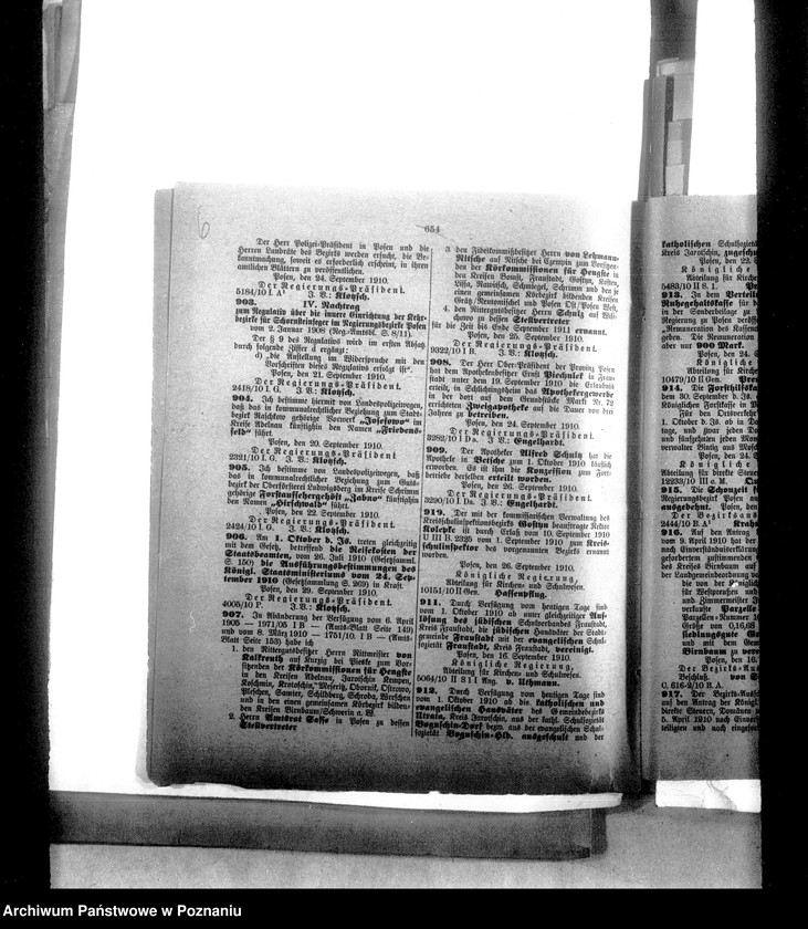 Obraz 10 z jednostki "Die Bildung der Draenagegenossenschaft Czekowice powiat Jarocin"