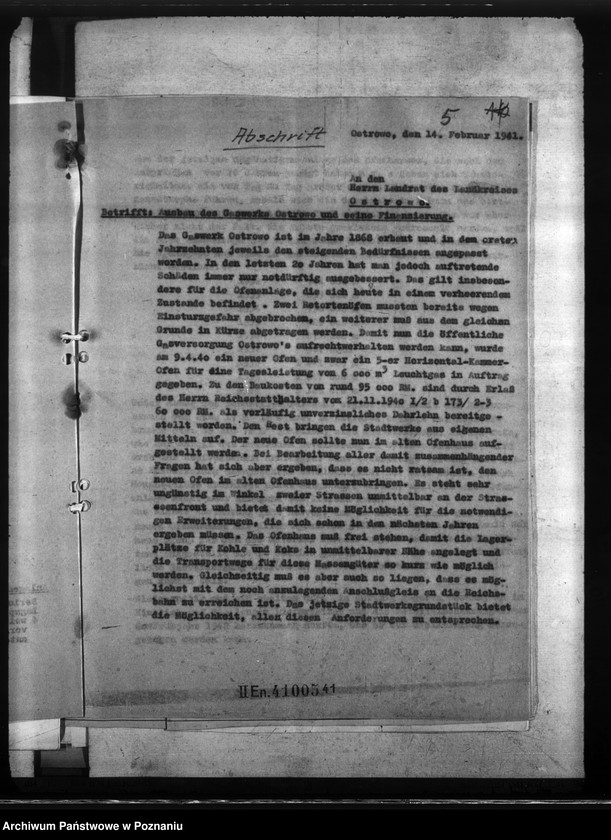 Obraz 9 z jednostki "Gaswerk - Ostrowo (Ostrów Wielkopolski)"