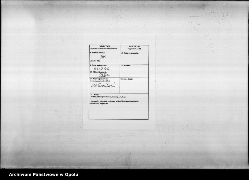 Obraz 1 z jednostki "Fryderyk Oppersdorf [starosta krajowy] do króla o zezwolenie na zatrudnienie doktora medycyny Jana Elszersa dla Opola i okolicy."