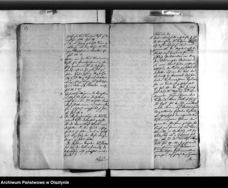 image.from.unit.number "Abtheilung des Innern. Beschwerden wieder den Kreis Secretair Czwalina in Heiligenbeil"
