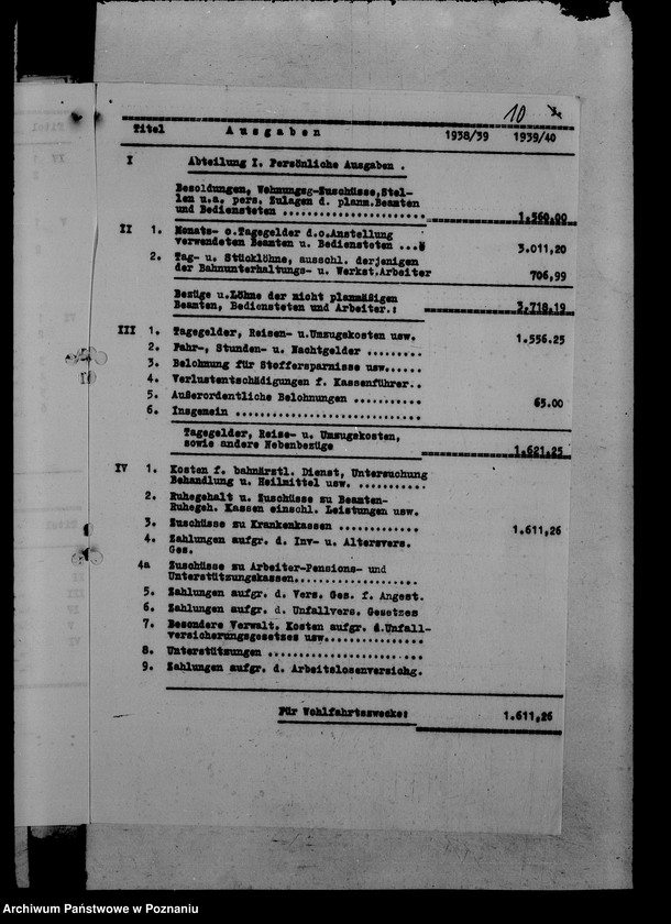 Obraz 14 z jednostki "Kleinbahnen - bilanse i sprawozdania"