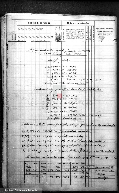 Obraz 20 z jednostki "Plan urządzania gospodarstwa leśnego dla gminy miasta Czarnkowa"