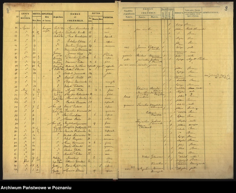 Obraz 7 z jednostki "Księga zgonów"