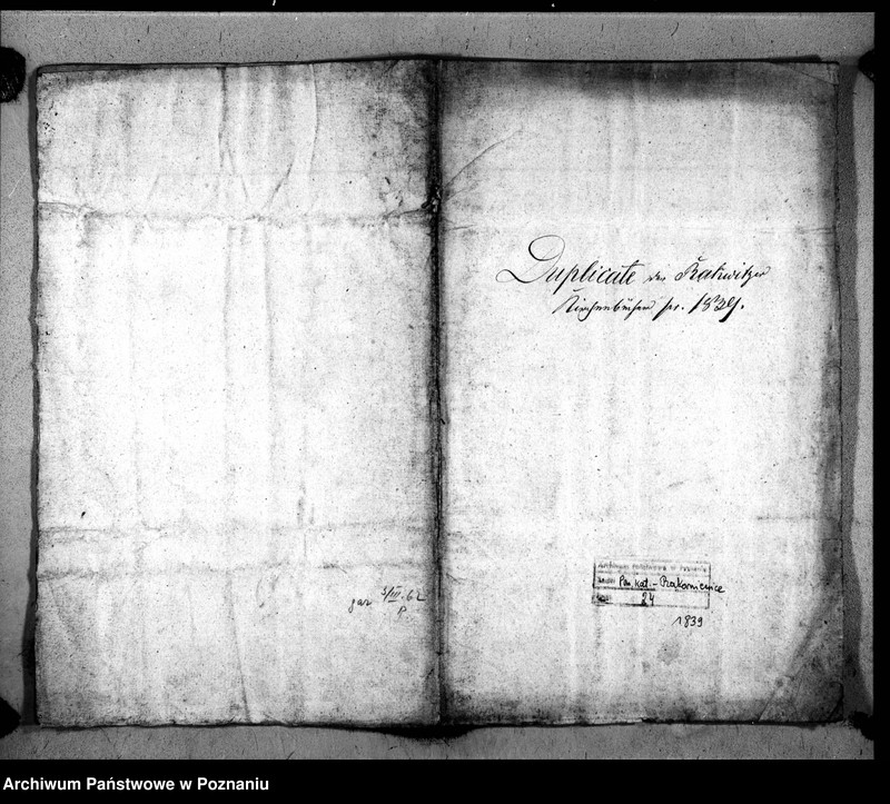 Obraz 2 z jednostki "Liber baptisatorum, copulatorum, mortuorum"