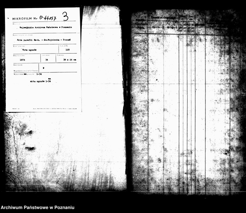 Obraz 2 z jednostki "Księga zgonów"