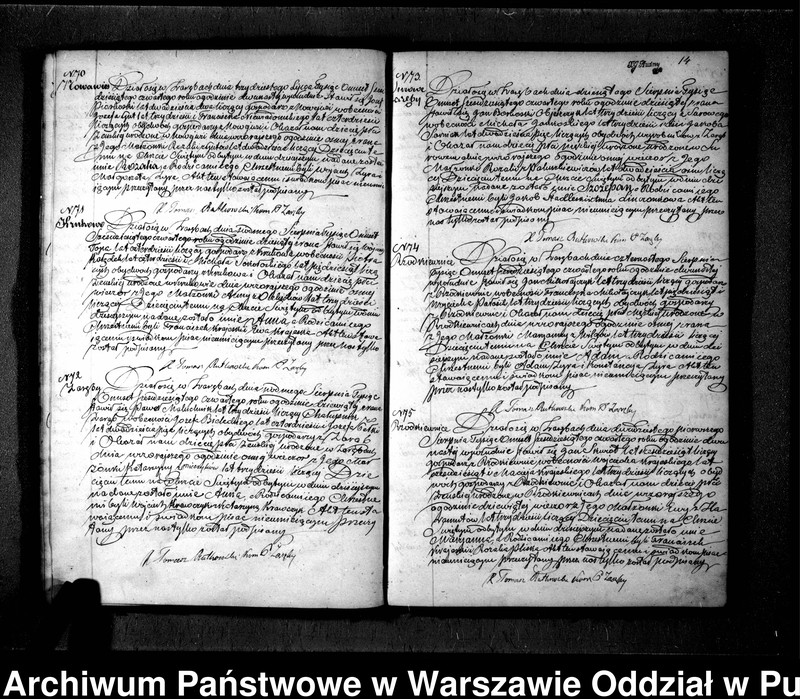 image.from.unit.number "Akta urodzeń, małżeństw i zgonów"