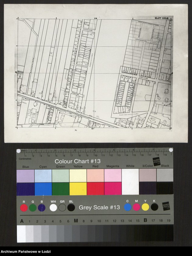 Obraz 1 z jednostki "Plan miasta Łodzi Sekcja NW 43"