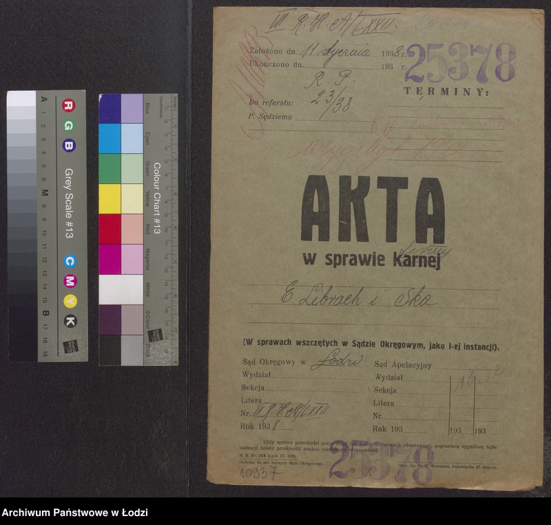 Obraz 2 z jednostki "Aszer Eliasz Librach, Ajzyk Librach, Szmul Lajb Librach, Berek Librach- wyrób i sprzedaż materiałów włókienniczych w Zgierzu"