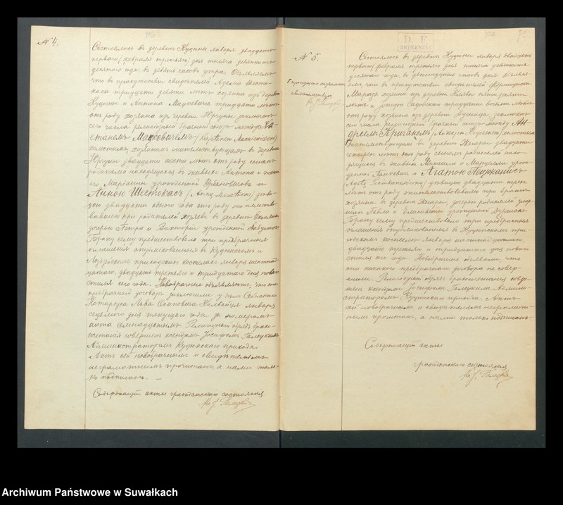 image.from.unit.number "Dokumenty Kucjunskogo r.-k. Prichoda za 1910 god"