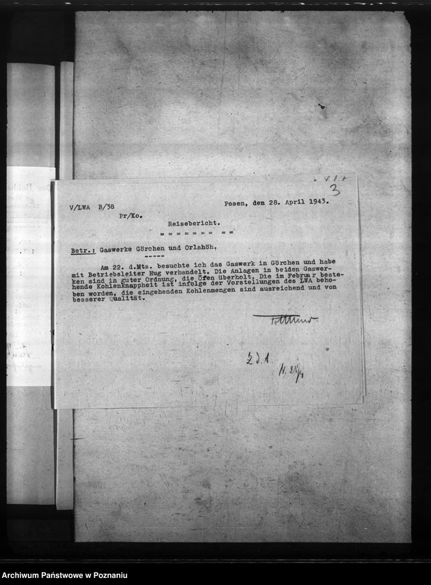 Obraz 7 z jednostki "Gaswerk - Görchen (Miejska Górka)"