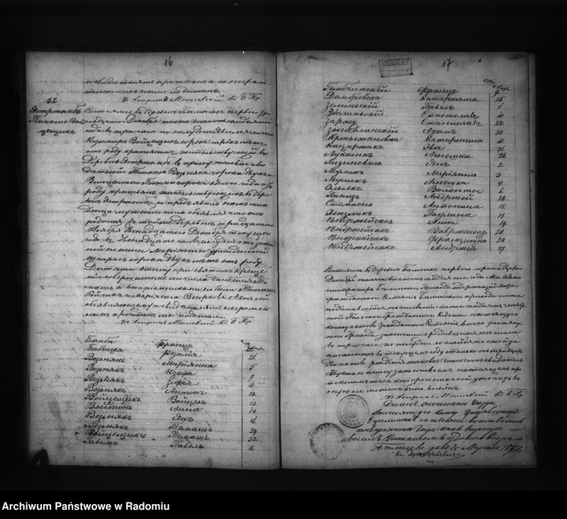 image.from.unit.number "Dublikat aktov graždanskogo sostoâniâ urodivšihsâ, brakosočetavšihsâ i umierših dlâ prihoda Bĕliny na god 1870"