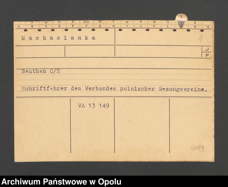 Obraz 3 z jednostki "[Machacianka, Beuthen]"