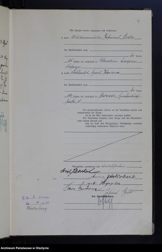 image.from.unit.number "Heirats-Haupt-Register Nr 1 - 22"