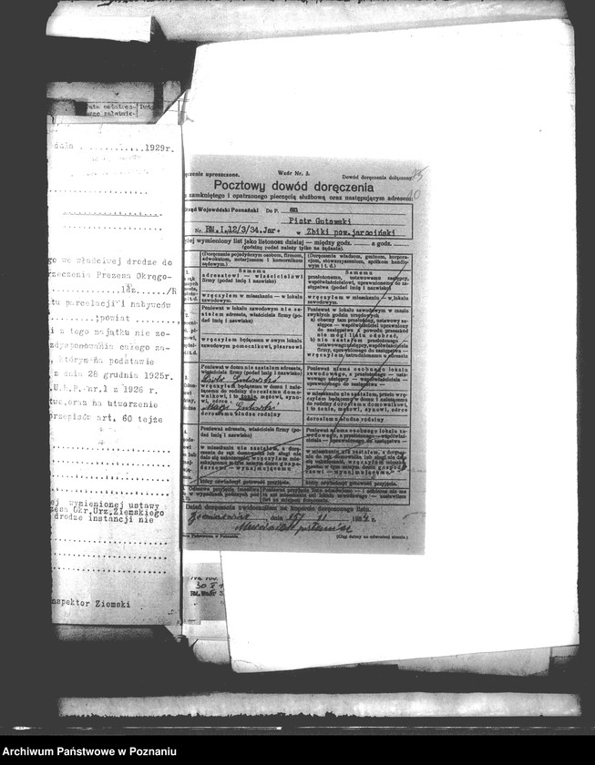 Obraz 13 z jednostki "Sprawy wodno-melioracyjne, załatwianie odwołań"