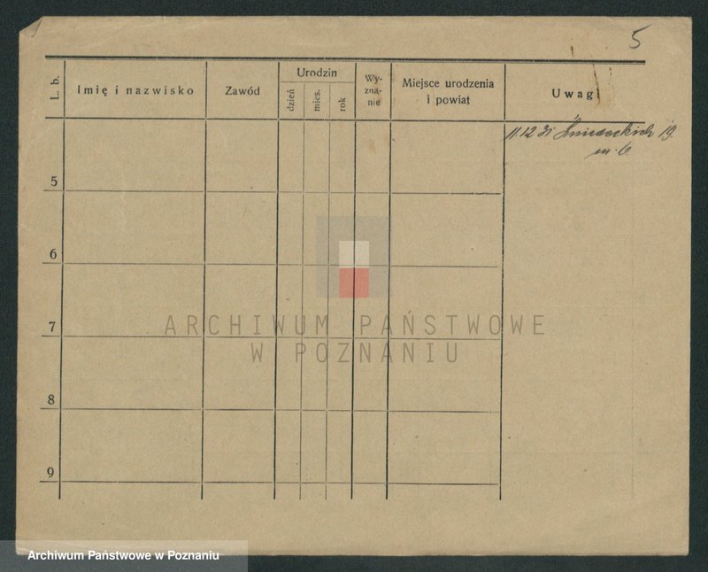 image.from.unit.number "Tews (Tefs) - Thiel (żonaci i wdowy)"
