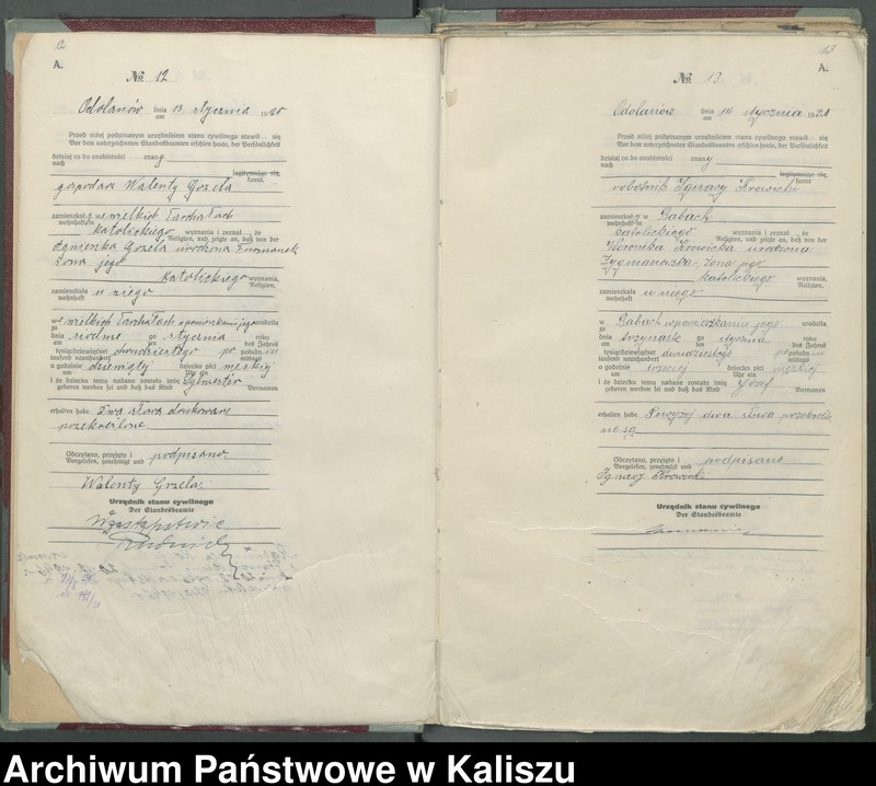 image.from.unit.number "Księga aktów urodzenia (pierwopis)"