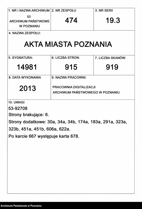 Obraz 1 z jednostki "Recman (Retz...) - Regen"
