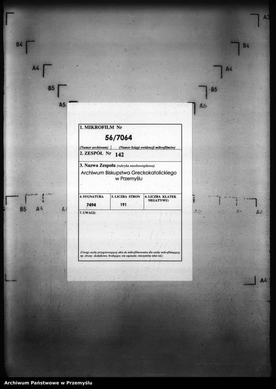 image.from.unit.number "[Kopie ksiąg metrykalnych parafii Pełniatycze z filiami Cząstkowice, Czelatyce, Roźwienica, Rożniatów, Rudołowice, Wola Roźwienicka (dekanat Pruchnik)]"