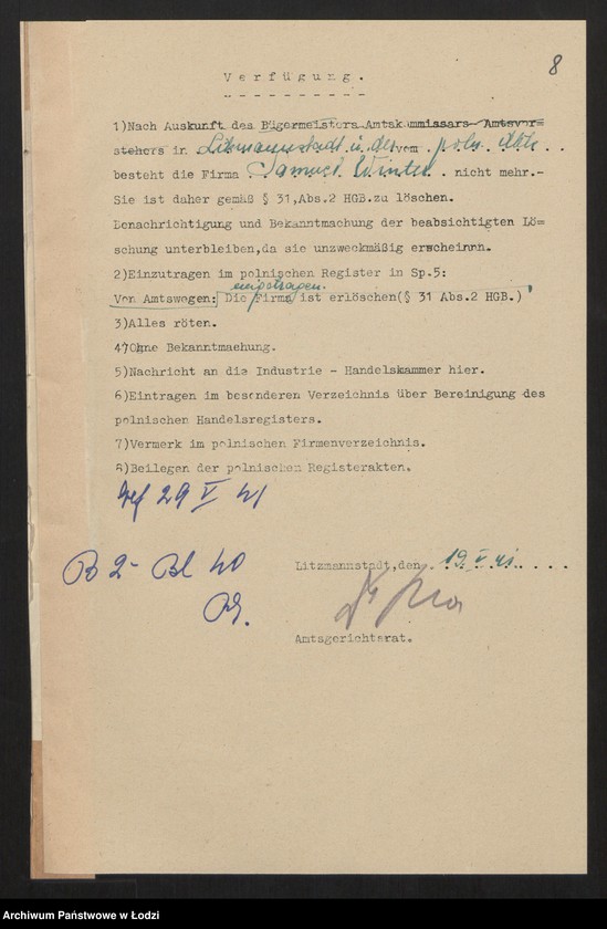 Obraz 10 z jednostki "Samuel Winter- kupiec"