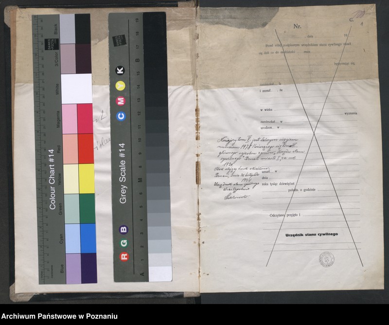 Obraz 3 z jednostki "Księga miejscowa zgonów tom IV [Rejestr główny zgonów]"
