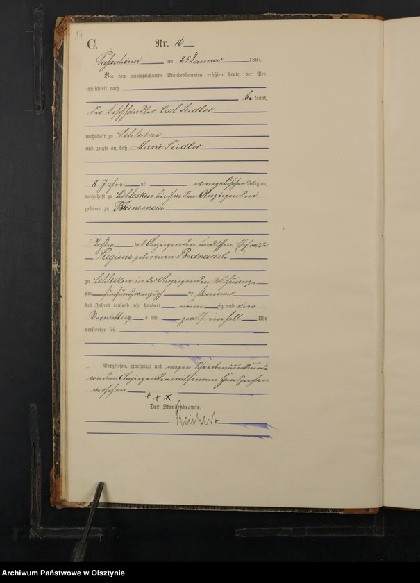 image.from.unit.number "Sterbe-Haupt-Register Nr 1 - 142"