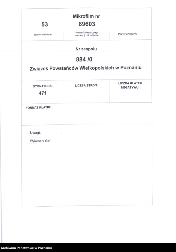 Obraz 2 z jednostki "Marsz oddziałów powstańczych z Biedruska - na czele kolumny kapitana Kopa."