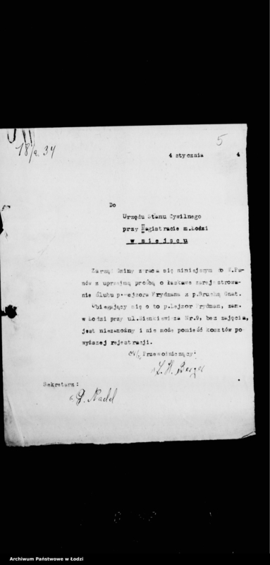 Obraz 9 z jednostki "Urząd Stanu Cywilnego"