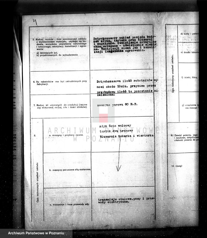 Obraz 8 z jednostki "/Przebudowa młyna L. Grześkowiaka w Połajewie pow. czarnkowski/"