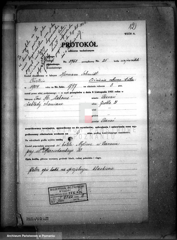 image.from.unit.number "Zakłady chemiczne Łakoma T. Akcyjna w Poznaniu nr woj. 25"