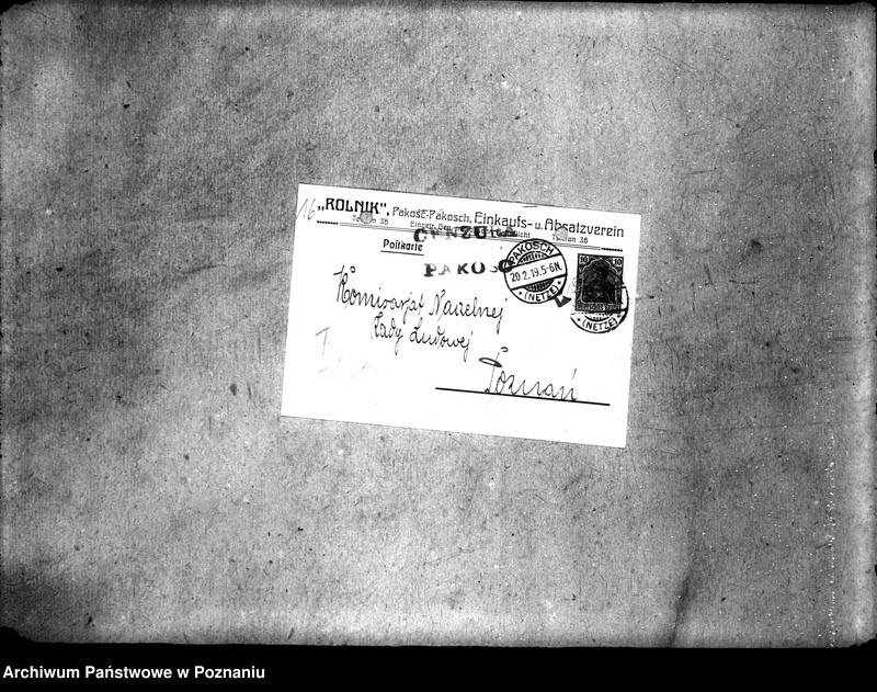 Obraz 20 z jednostki "Zapotrzebowanie sztucznych nawozów w poszczególnych powiatach na wiosnę 1919"