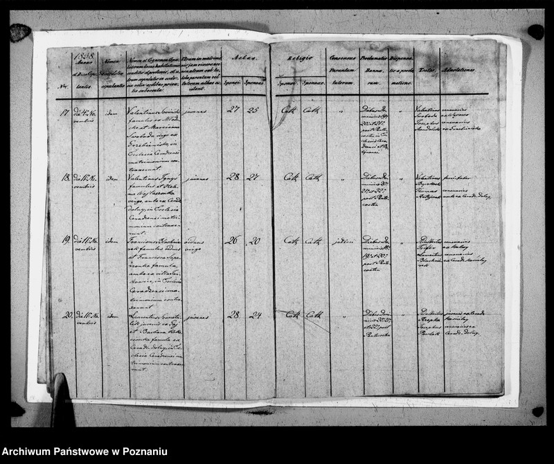 Obraz 9 z jednostki "Liber baptisatorum, copulatorum, mortuorum"