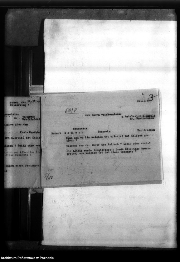 Obraz 8 z jednostki "Robert (August?) Kalisch (Rosko, powiat Chodzież"