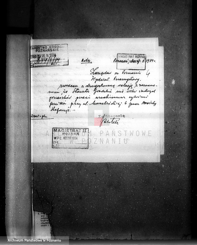 Obraz 8 z jednostki "Zatwierdzenie zakładu przemysłowego /wytwórni guzików/ St. Nowickiej w Poznaniu"