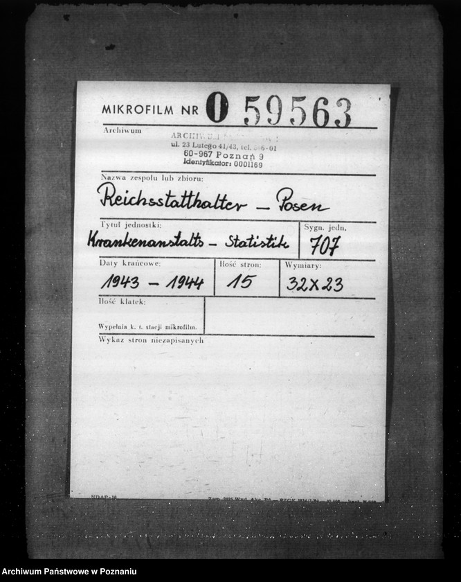 Obraz 2 z jednostki "Krankenanstalts- Statistik"