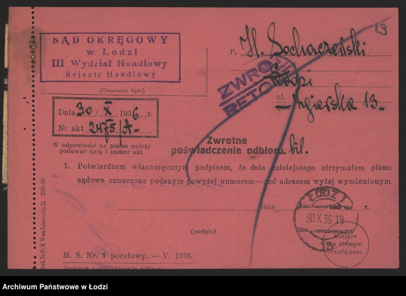 Obraz 15 z jednostki "Henoch Sochaczewski- cukiernia"