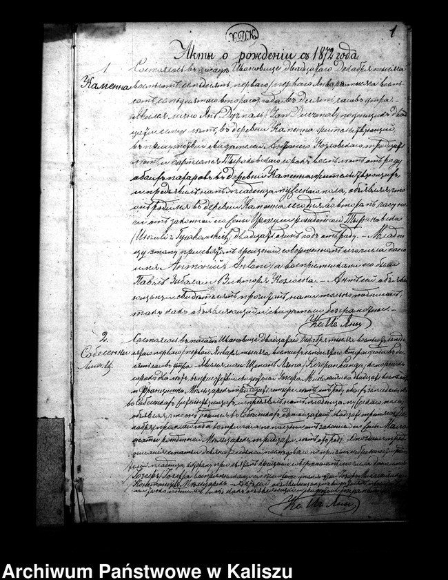 Obraz 4 z jednostki "Дубликатъ актовъ о родившихся, бракосочетавшихся и умершихъ"