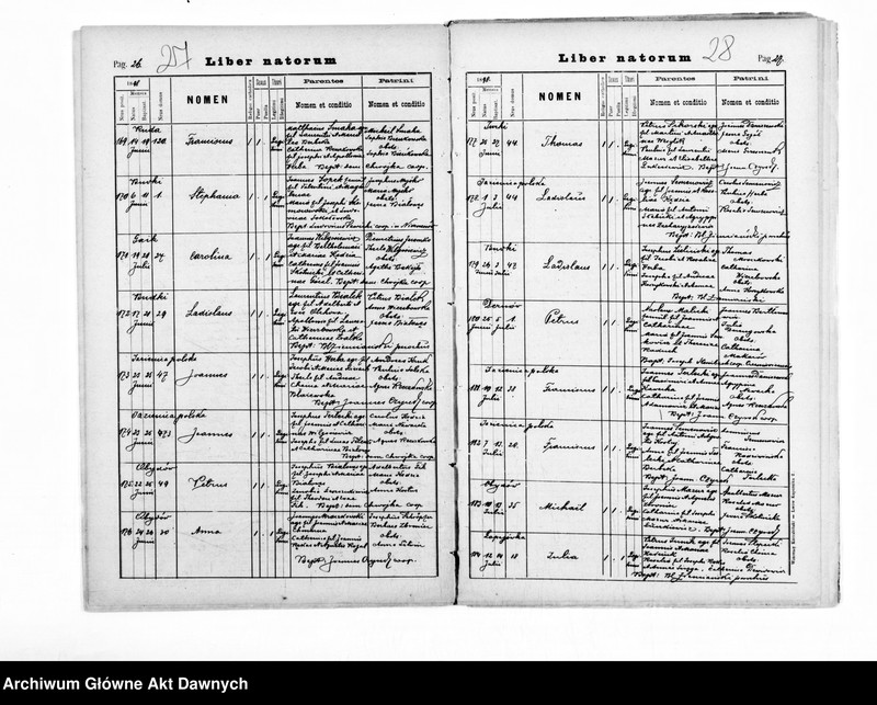 image.from.unit.number "Parafia: Kamionka Strumiłowa. Dekanat: Gliniany. Kopie z ksiąg metrykalnych ur., zg. dla całej parafii (miasto Kamionka i wsie)."