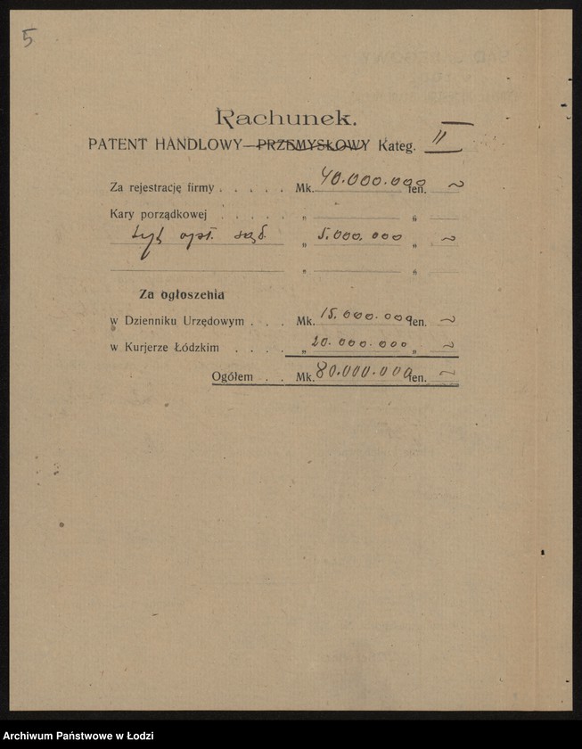 Obraz 7 z jednostki "Moszek Szmuklerski- handel bydłem i sprzedaż mięsa"