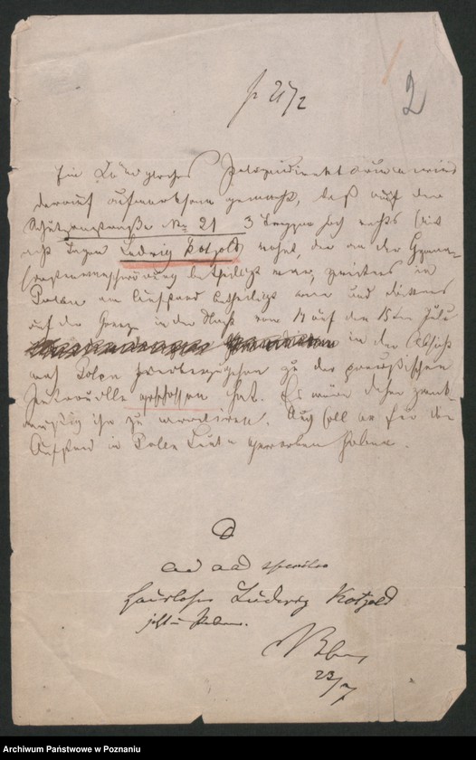 Obraz 4 z jednostki "A. betr. Ludwig Kotzold, Stud. med."