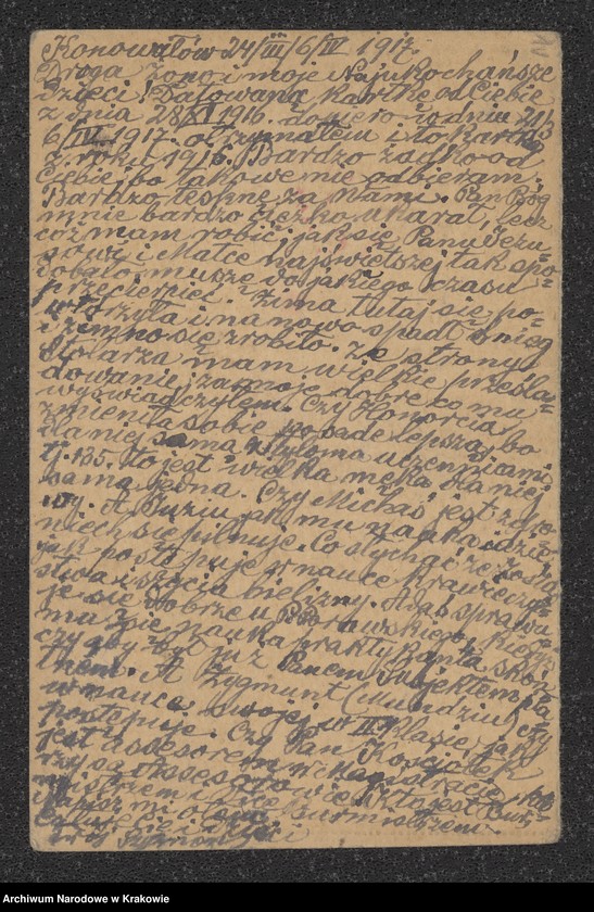 image.from.unit.number "Korespondencja żołnierzy z czasów I wojny światowej - 165 sztuk kart pocztowych, widokówek i listów"