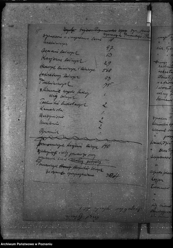 Obraz 10 z jednostki "Sprawy osobowe Etat Departamentu i podległych mu urzędów"