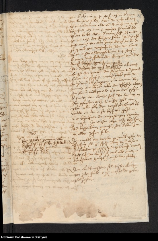 image.from.unit.number "[Protokół obmiaru i określenia granic majątków w starostwie Ragneta oraz wyrysy granic wsi]"