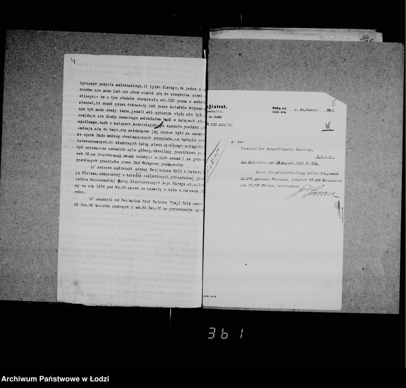 Obraz 7 z jednostki "Akta dotyczące urzędu stanu cywilnego i statystyki"