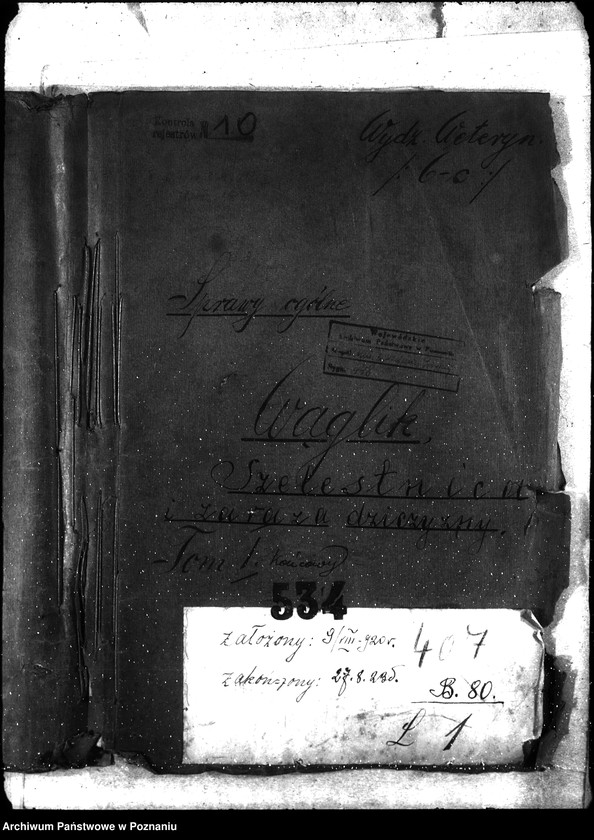 Obraz 4 z jednostki "Sprawy ogólne wąglik, szelestnica i zaraza dziczyzny"