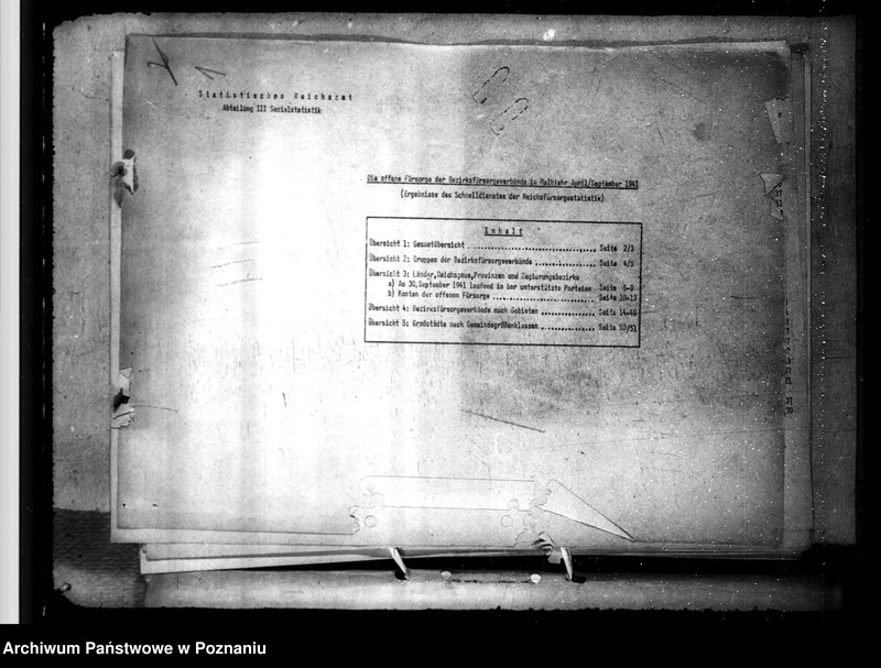 Obraz 5 z jednostki "Ergebnisse der Reichsfürsorgestatistik, mitgeteil vom Statistischen Reichsamt Berlin"