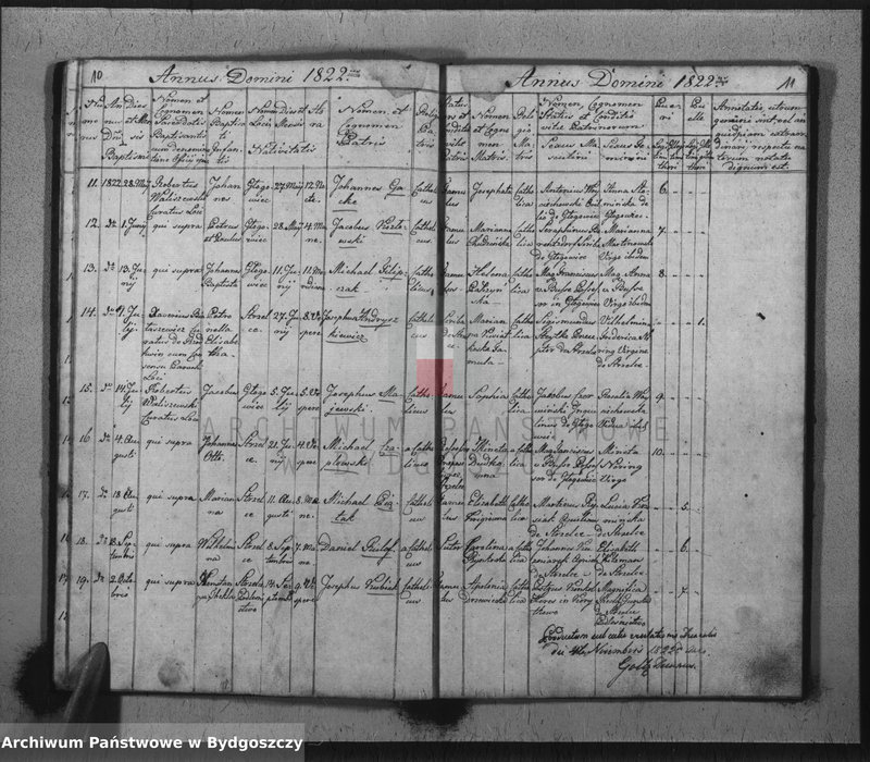 image.from.unit.number "Duplicate der Kirchen Bücher drer Katholischen Kirche zu Strzelno"