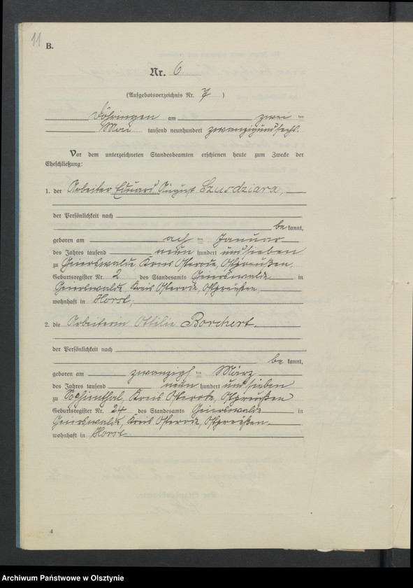 image.from.unit.number "Heirats-Neben-Register Nr 1-20"