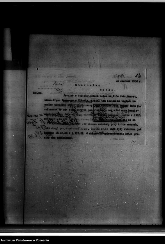 Obraz 20 z jednostki "Młyn parowy w Witowie powiat średzki nr woj. 5965"